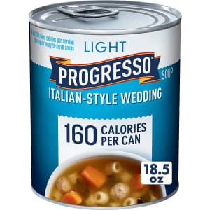 Progresso Italian Style Wedding Light Soup 18.5-oz. 12-Pack for $15 via Sub & Save