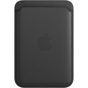 Apple iPhone Leather Wallet w/ MagSafe for iPhone 12 for $33 Apple iPhone Leather Wallet w/ MagSafe for iPhone 12 for $33