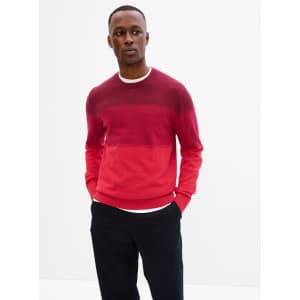 Gap Factory Men's Ombre Stripe Sweater for $15