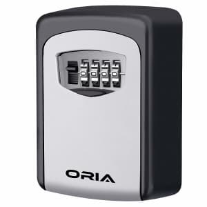 Oria Key Storage 4-Digit Combination Lock Box for $14 Oria Key Storage 4-Digit Combination Lock Box for $14