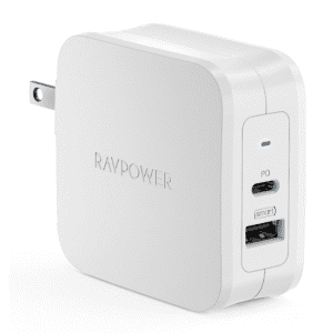 RAVPower 61W USB-C Wall Charger for $9