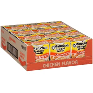 Maruchan Instant Lunch Ramen Noodle Cup 12-Pack for $6