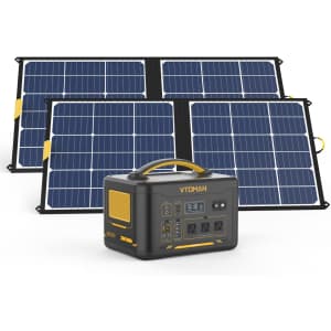 Vtoman Jump 1000 Solar Generator with 2 Panels for $1,800