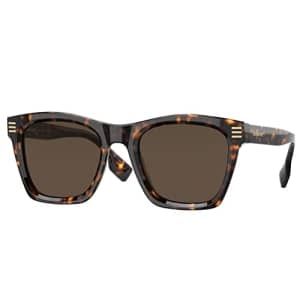 BURBERRY Sunglasses BE 4348 300273 Dark Havana for $143