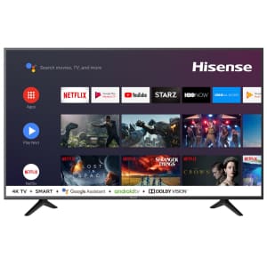 Hisense 58" 4K HDR LED UHD Smart TV for $223
