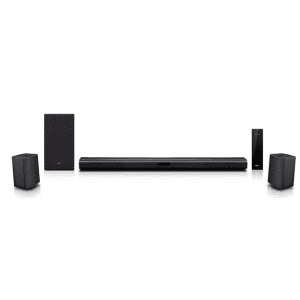 LG 4.1-Channel 420W Soundbar Surround System for $103