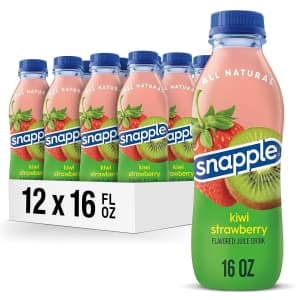 Snapple Kiwi Juice Drink 16-oz 12-Pack for $9.48 w/ Sub & Save