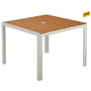 Living Accents Nantucket Square Patio Dining Table for $60 Living Accents Nantucket Square Patio Dining Table for $60