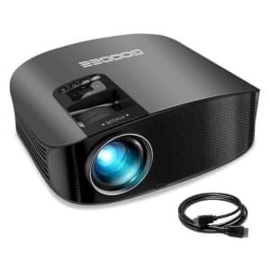 Goodee LCD Home Theater Projector for $100