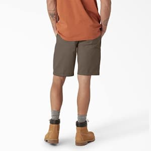 Dickies Men's Cooling Active Waist Shorts, 11", Mushroom for $30