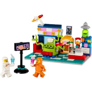 LEGO Alien Space Diner Building Set: free w/ $100 purchase