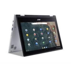 Acer 11.6inch IPS 2-in-1 Convertible Touchscreen Chromebook, Intel Celeron N4000 Processor Up to for $210