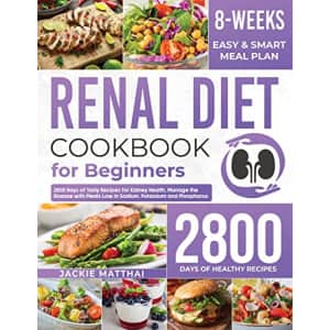 Renal Diet Cookbook for Beginners Kindle eBook: Free