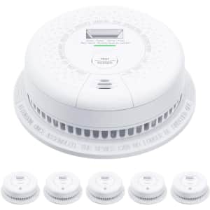 X-Sense LED Smoke Alarm 6-Pack for $90 w/ Prime