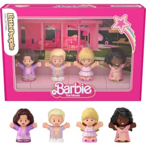 Little People Collector Barbie: The Movie Special Edition Set for $9