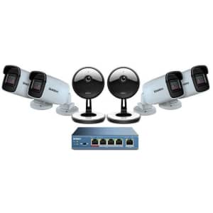 Uniden 4-Camera 1080p Indoor/Outdoor Security System w/ 5-Port PoE Switch for $89 Uniden 4-Camera 1080p Indoor/Outdoor Security System w/ 5-Port PoE Switch for $89