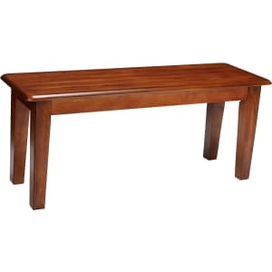Signature Design by Ashley Berringer 17.5" Rustic Traditional Dining Bench for $100