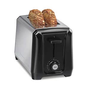 Hamilton Beach Stainless Steel 2 Slice Extra Wide Toaster with Shade Selector, Toast Boost, for $20