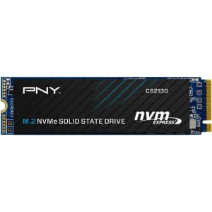 PNY CS2130 2TB M.2 PCIe NVMe Gen3 x4 Internal SSD for $160