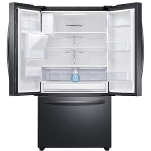 Samsung 27-cu. ft. French Door Refrigerator w/ Dual Ice Maker for $1,649 in cart Samsung 27-cu. ft. French Door Refrigerator w/ Dual Ice Maker for $1,649 in cart