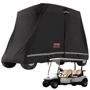 Vevor 4 Passenger Golf Cart Cover for $9 Vevor 4 Passenger Golf Cart Cover for $9
