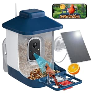 Smart Bird Feeder w/ 1080p Camera for $35