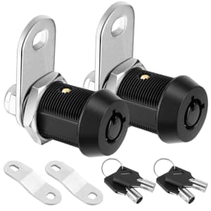 Pteromy 7/8" RV Storage Lock 2-Pack for $4