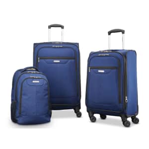 Samsonite Tenacity 3-Piece Softside Luggage Set for $128
