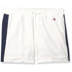 Tommy Hilfiger Women's Boy Shorts, White, Extra Large for $49