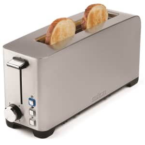 Salton Space Saving Long Slot 2-Slice Toaster for $30 Salton Space Saving Long Slot 2-Slice Toaster for $30