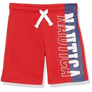 Nautica Boys' Little Solid Pull-On Short, Carmine Knit Graphic, 6 for $8