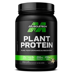 Muscletech Plant-Based Performance Protein Platinum Plant-Based Performance Protein Powder | 25g for $29