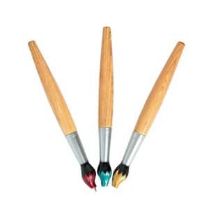 Fun Express 6 Count Paint Brush Pens | Art Decor, Cute School Supplies, Party Favor, Classroom for $10