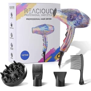 Reacloud 1,875W Hair Dryer for $38