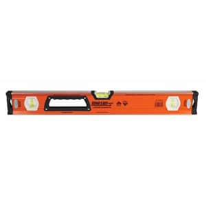 Johnson & Johnson Johnson Level & Tool 1717-2400 Heavy Duty Aluminum Box Level, 24", Orange, 1 Level for $49