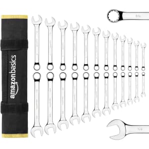 AmazonBasics Amazon Basics 24-Piece Metric and SAE Wrench Set for $33