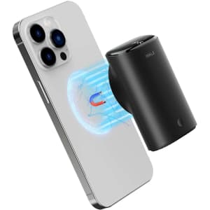 iWalk 9,000mAh Magnetic Wireless Portable Charger for $44