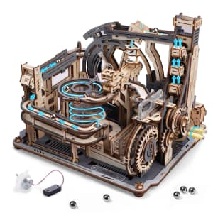 Robotime Marble Spaceport 3D Wooden Puzzle for $42 Robotime Marble Spaceport 3D Wooden Puzzle for $42