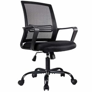 EDX Office Chair, Mid Back Desk Chair, Ergonomic Home Office Desk Chairs, Mesh Computer Chair, Cute for $71