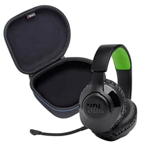 JBL Quantum 360X Wireless Over-Ear Performance Gaming Headphone Bundle with gSport Case (Black) for $100