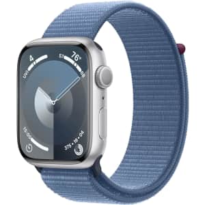 Apple Watch Series 9 45mm GPS Smartwatch for $339