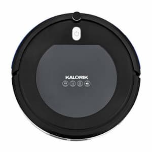 Kalorik Home Ionic Pure Air Robot Vacuum, Black and Gray for $98 Kalorik Home Ionic Pure Air Robot Vacuum, Black and Gray for $98