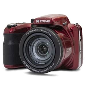 KODAK PIXPRO Astro Zoom AZ425-RD 20MP Digital Camera with 42X Optical Zoom 24mm Wide Angle 1080P for $195