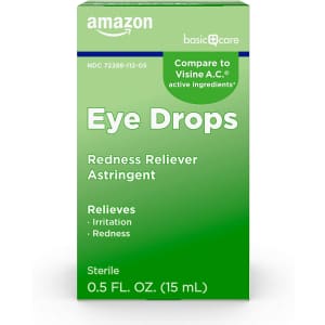 Amazon Basic Care Eye Drops for $2.16 via Sub & Save