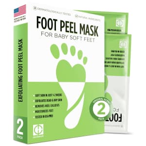 Hicream Foot Peel Mask 2-Pack for $5
