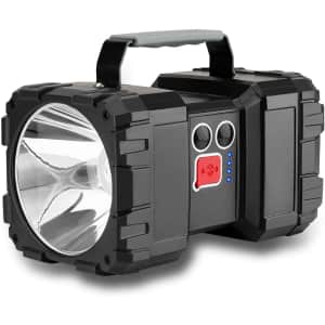 Lmaytech LED Rechargeable Double Head Flashlight for $18 Lmaytech LED Rechargeable Double Head Flashlight for $18