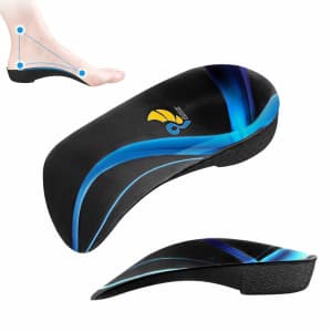 QBK 3/4 Orthotic Arch Support Insoles for $9