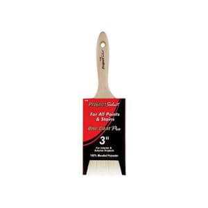 Linzer Products 1940-0300 3" Polyester Project Select Varnish & Wall Paint Brush for $9