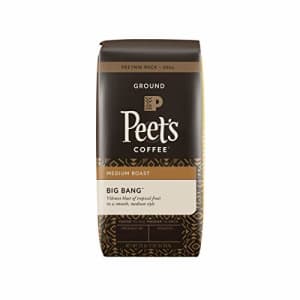 Peet's Coffee Big Bang, Medium Roast Ground Coffee, 20 Ounce Peetnik Pack for $26