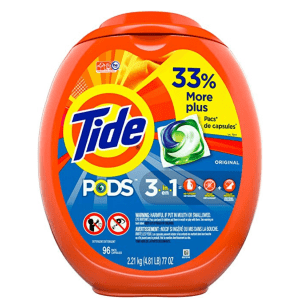 Tide Pods Laundry Detergent 96-Count Tub for $17 w/ Sub & Save
